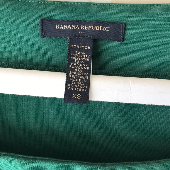 Banana Republic Factory Green Dress, XS - Picture 2 of 5